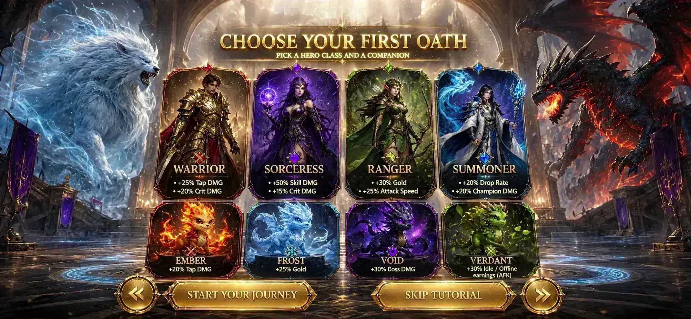 BavaQuest: Idle Tap Hero RPG screenshot